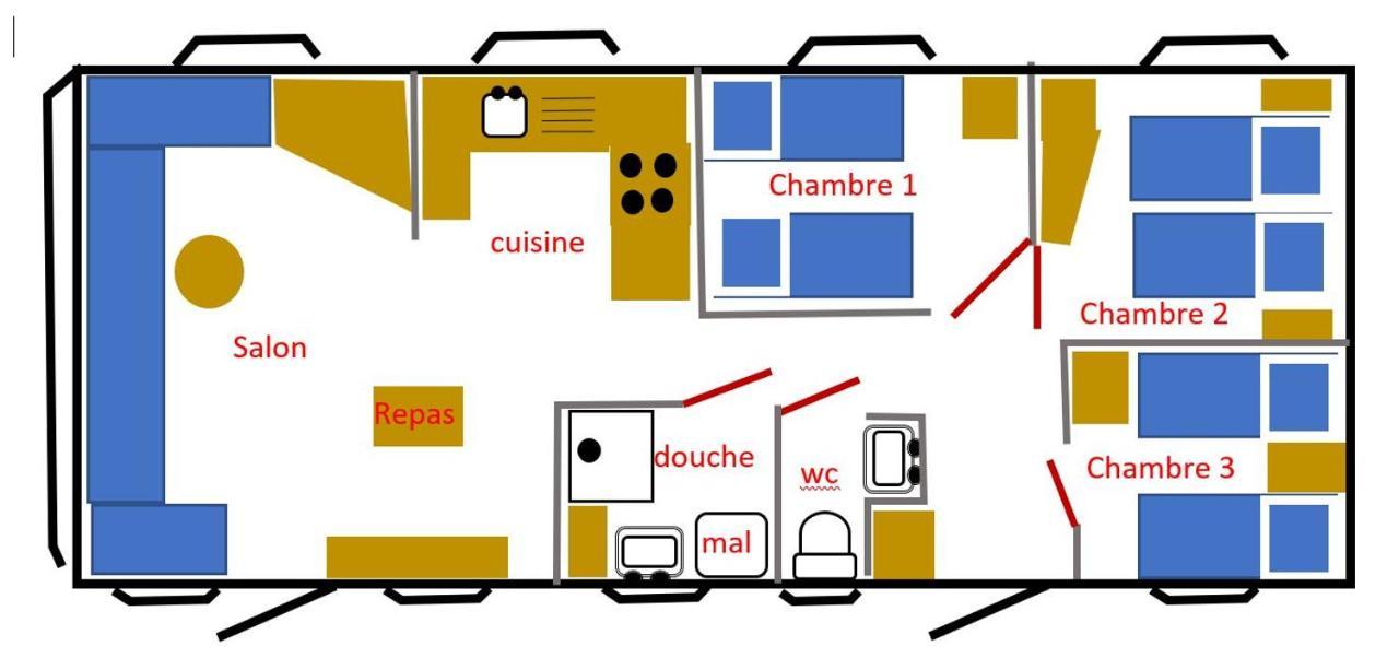Mobilhome แซ็งต์-ฌอง-เดอ-มองต์ ภายนอก รูปภาพ